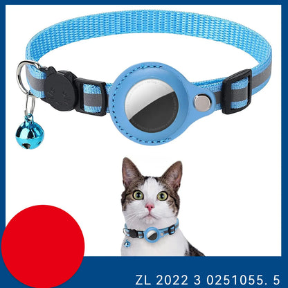 Anti-Lost Cat Collar Apple Airtag Tracker