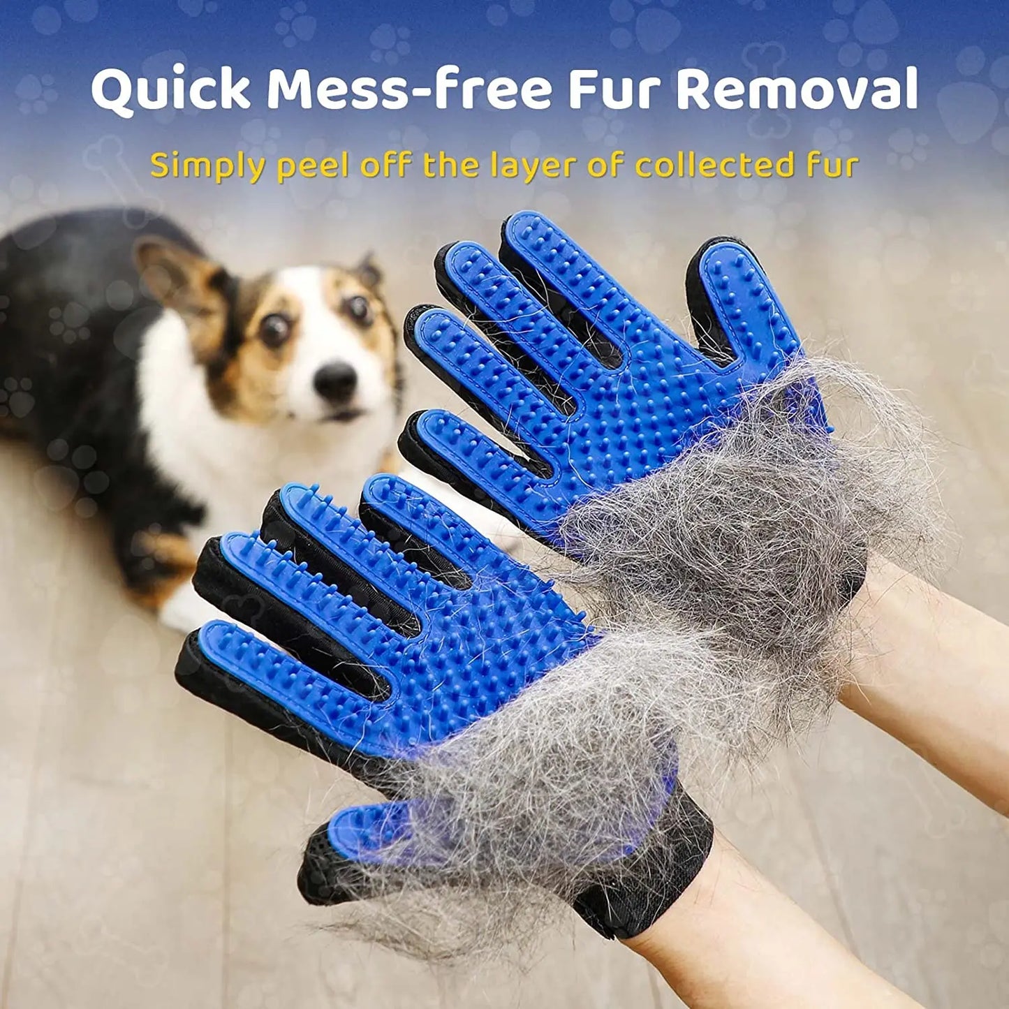 Grooming Glove Pet Hair Remover