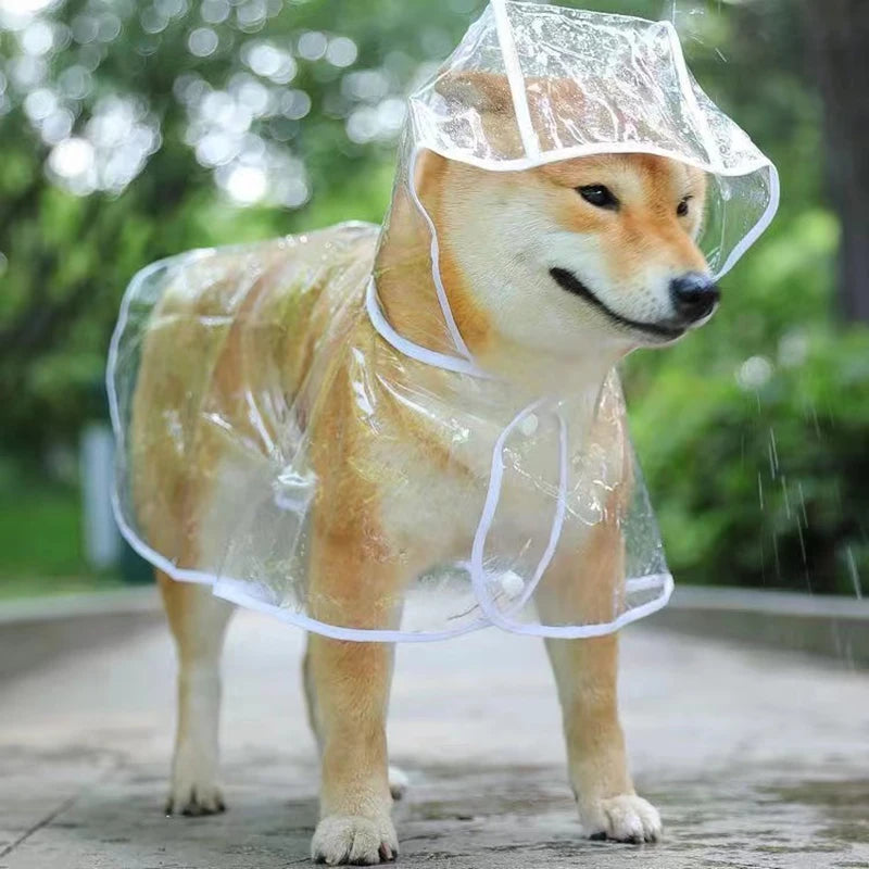 Pet Hooded Waterproof Jacket