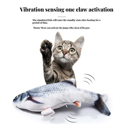 Cat Toys Simulation Fish Swing