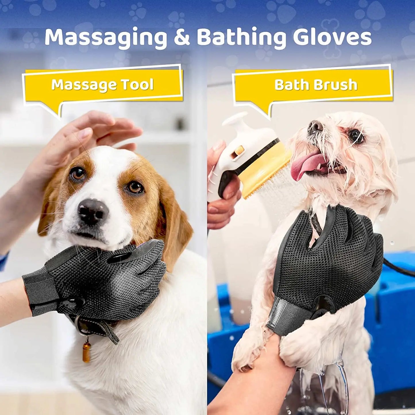 Grooming Glove Pet Hair Remover