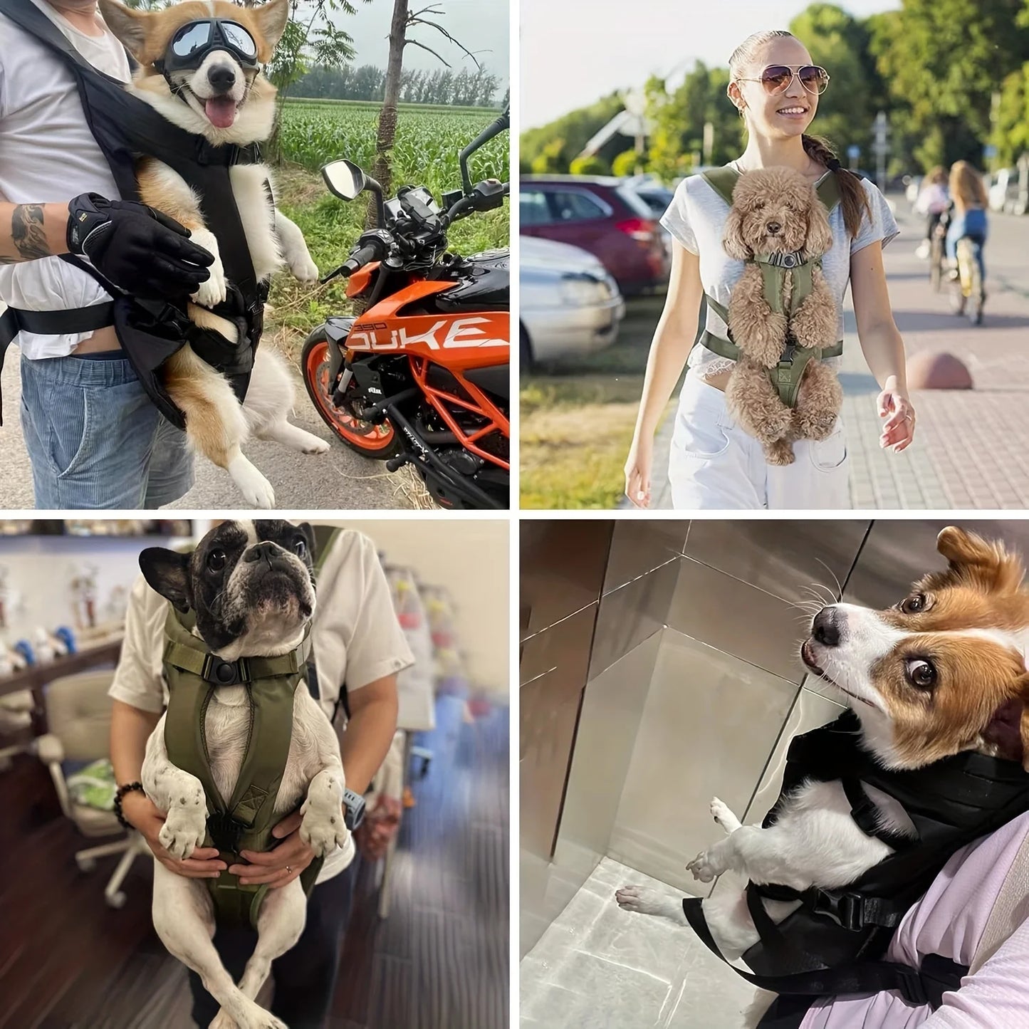 Pet Front Dog Carrier Backpacks